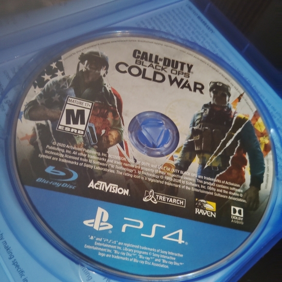 Call Of Duty Black Ops Cold War Video Game Disc PS4 - Picture 10 of 16